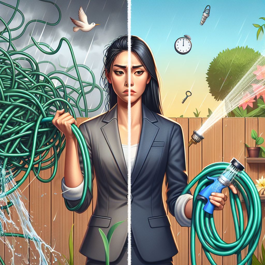 The Garden Hose Theory: How 5 Minutes of Planning Prevents Hours of Frustration